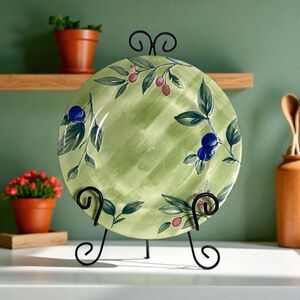 Nikko Summer Dance Dinner Plate 11” - Decorative Ceramic Plate